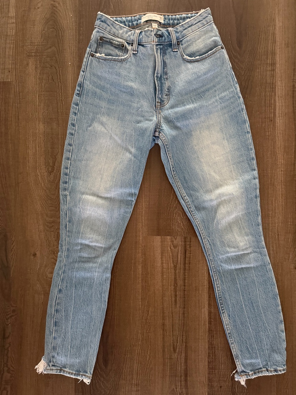 Abercrombie Curve Love High-Rise Skinny Jeans
